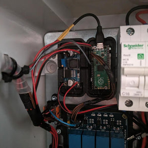 Raspberry Pi Pico DIN-Schienenmontageadapter