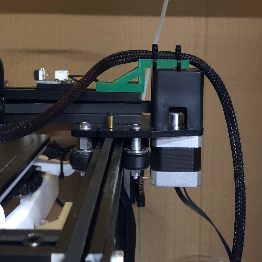 Ender 5 Hotend-Kabelführung