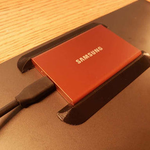Low-Profile-Halterung für Samsung T7 SSD