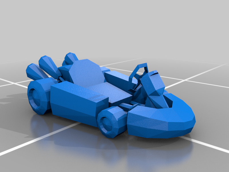 Mario Kart Wii 3D-Modell – Digitales Spielobjekt
