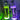 Wandmontierter Flaschenhalter mit LED-Licht (500 ml)