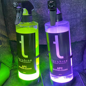 Wandmontierter Flaschenhalter mit LED-Licht (500 ml)