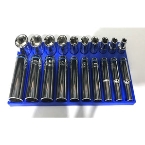 1/4"-Steckschlüssel-Organizer – metrisch und SAE
