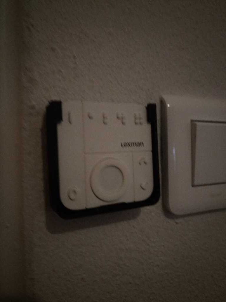 Zigbee Lexman Fernbedienungshalter aus PLA