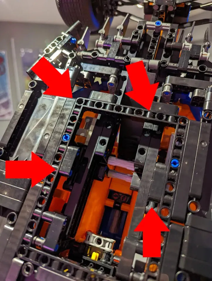 Wandhalterung für LEGO McLaren Formel 1 Rennwagen