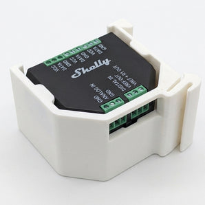 DIN-Schienenhalter für Shelly Plus mit Add-on