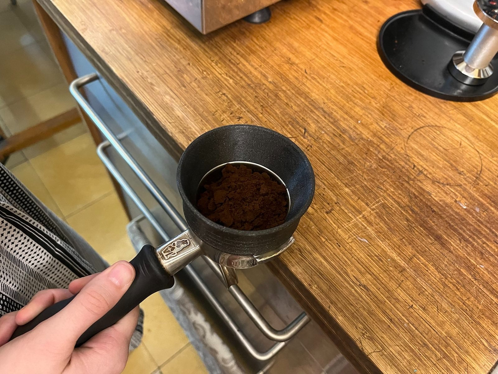 Espresso-Siebträgertrichter – 53 mm, 57 mm, 58 mm
