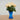 Moderne geschwungene Vase im Eissplitter-Design