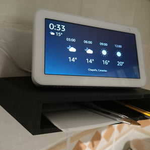 Platzsparende Wandhalterung für Amazon Echo Show