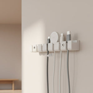USB-Kabelhalter und -Organizer für 7 Kabel