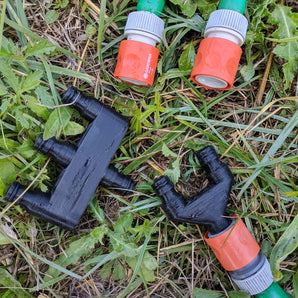 2-Wege- und 3-Wege-Gardena-Schlauchverteiler/Splitter