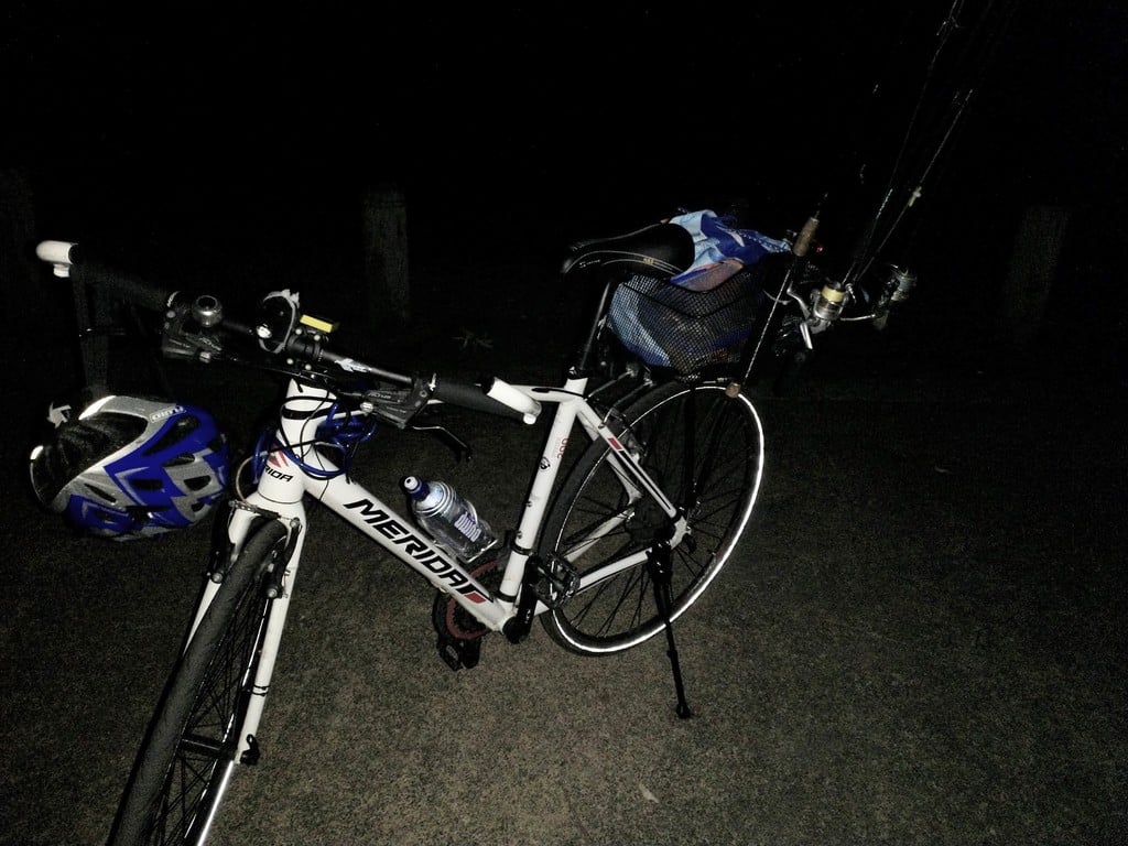 Fahrradkorb Angelrutenhalter für Camping und Fahrradtouren