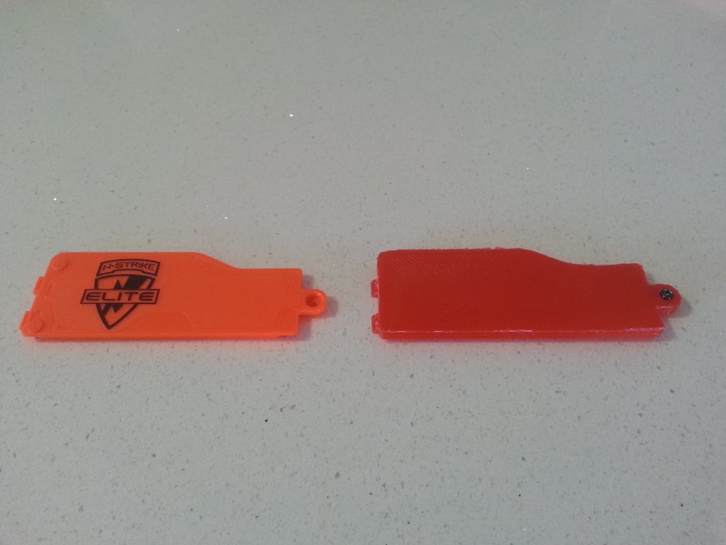 Modifizierte Batterieabdeckung für Nerf Stryfe 9V