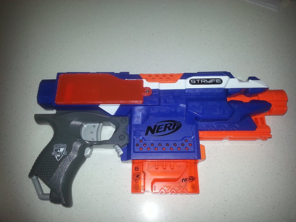 Modifizierte Batterieabdeckung für Nerf Stryfe 9V