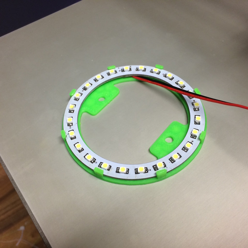 80-mm-LED-Ringhalter mit 50-mm-Befestigungslöchern