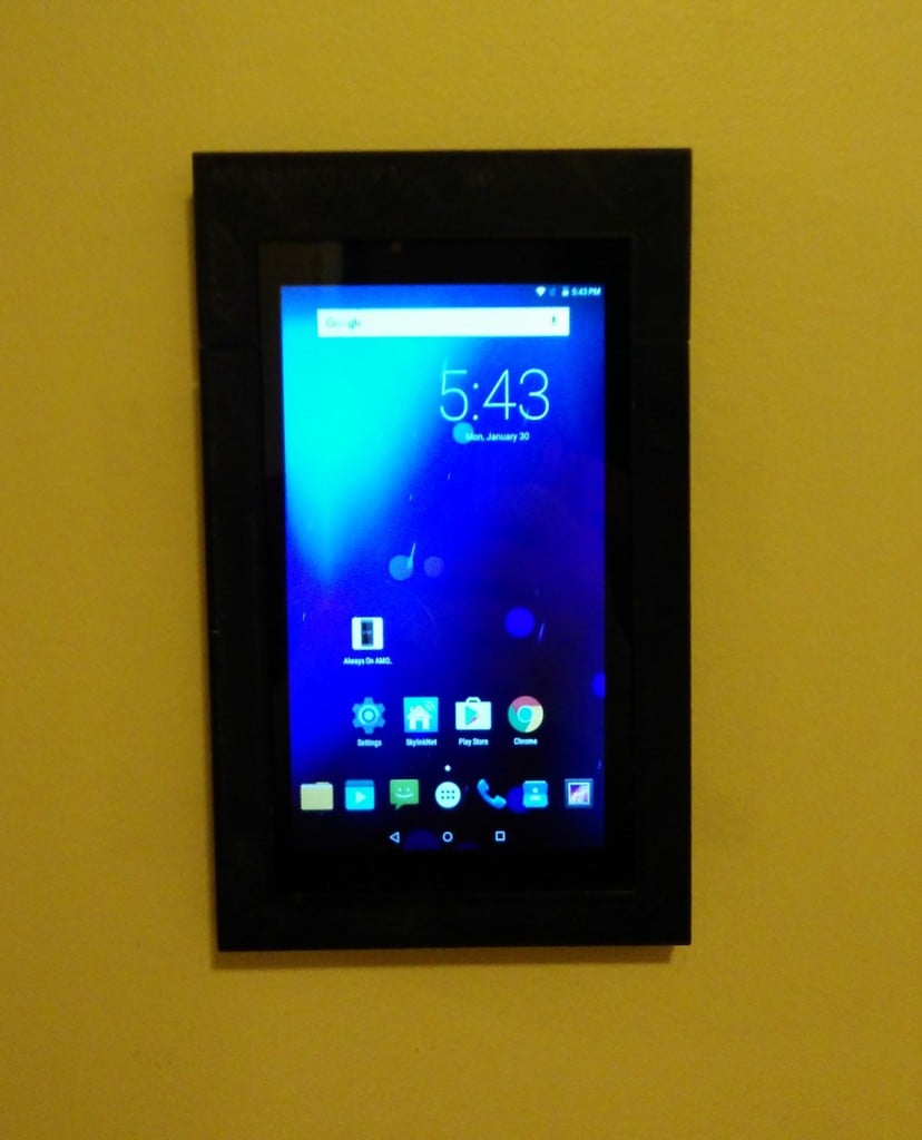 Wandhalterung für 7" Android Tablet