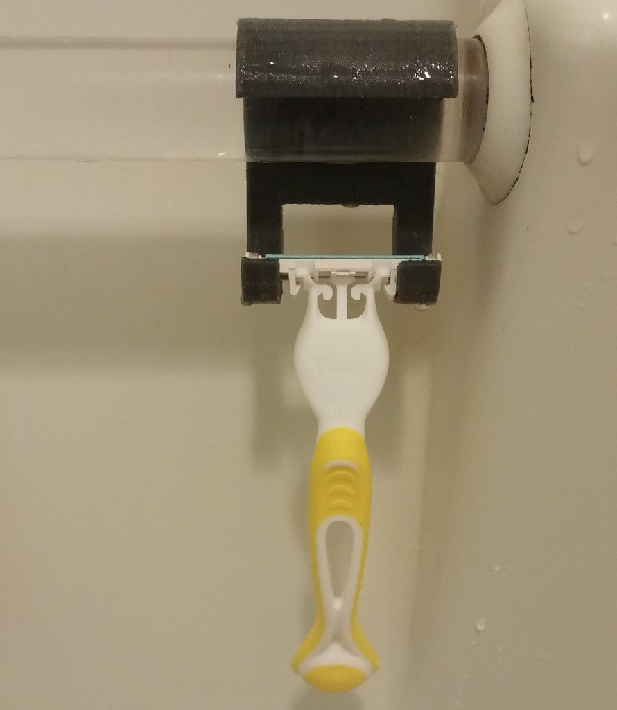 Badezimmer-Rasiererhalter für Duschstange