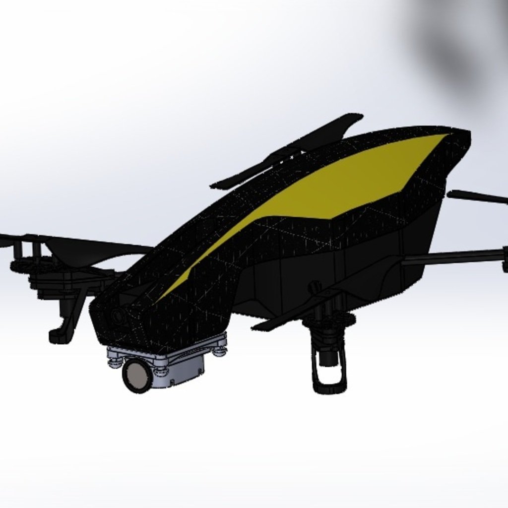 Anti-Vibrations-Kamerahalterung für Parrot Ar Drone 808 #18