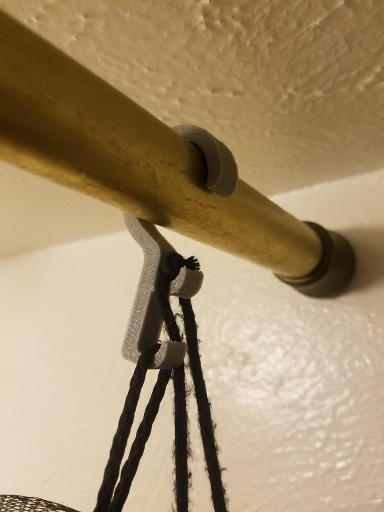 Doppelter Aufhänger für Duschvorhang