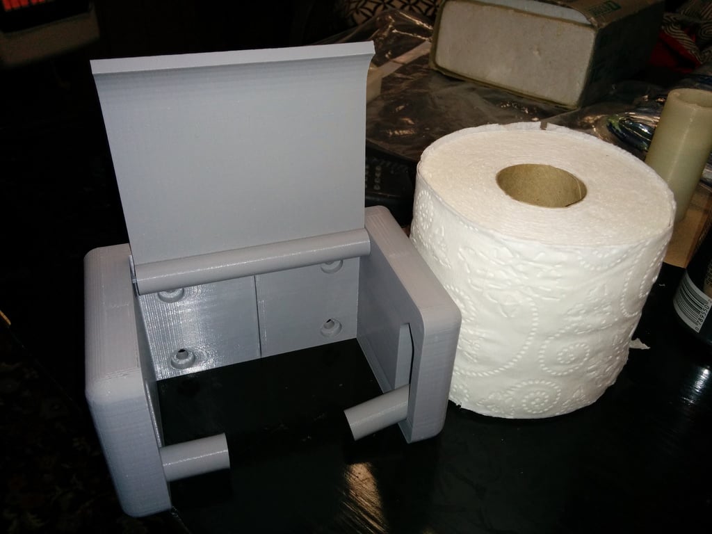 Neu gestalteter Schnellwechsel-Toilettenpapierhalter
