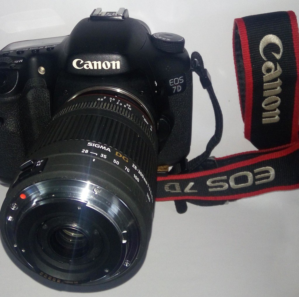 Umkehrobjektivadapter für Makrofotografie mit Canon-Objektiv