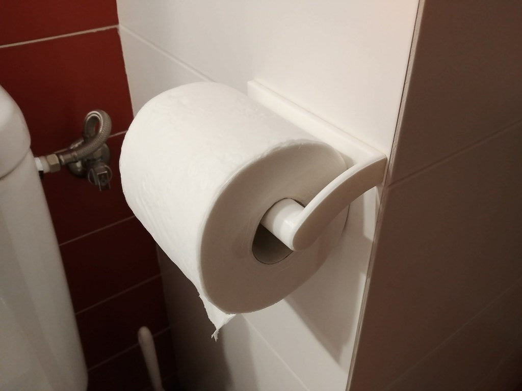 Toilettenpapierhalter mit Verstärkung für Badezimmer
