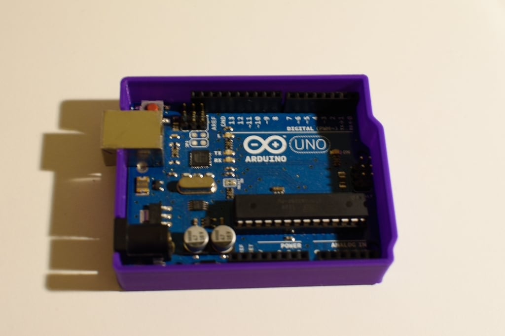 Kleines Gehäuse mit Deckel für Arduino Uno R3