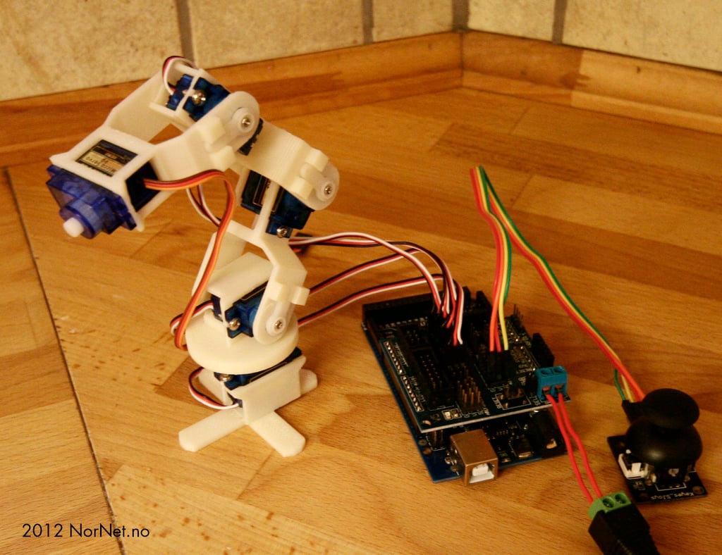Mikroroboterarm mit 9g Mikroservo