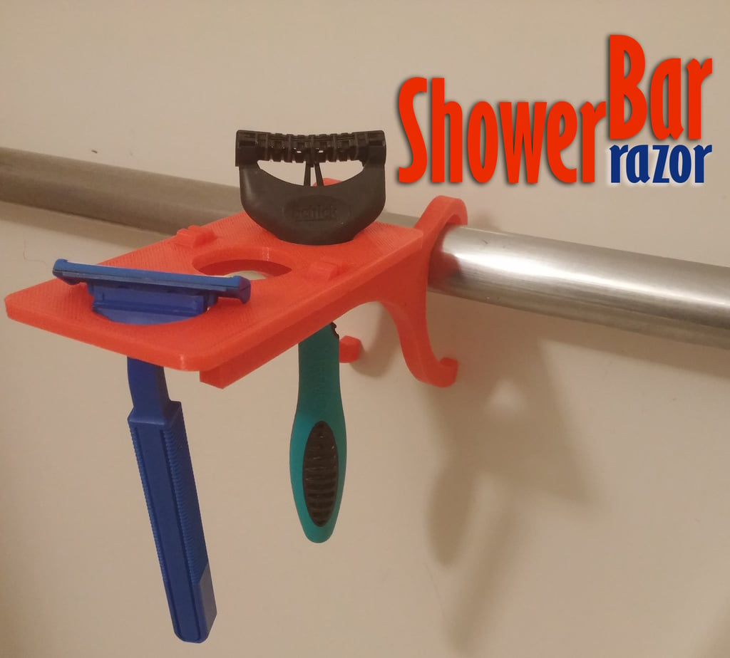 ShowerBar – Razor Edition – Dusch-Caddy für Rasierklingen