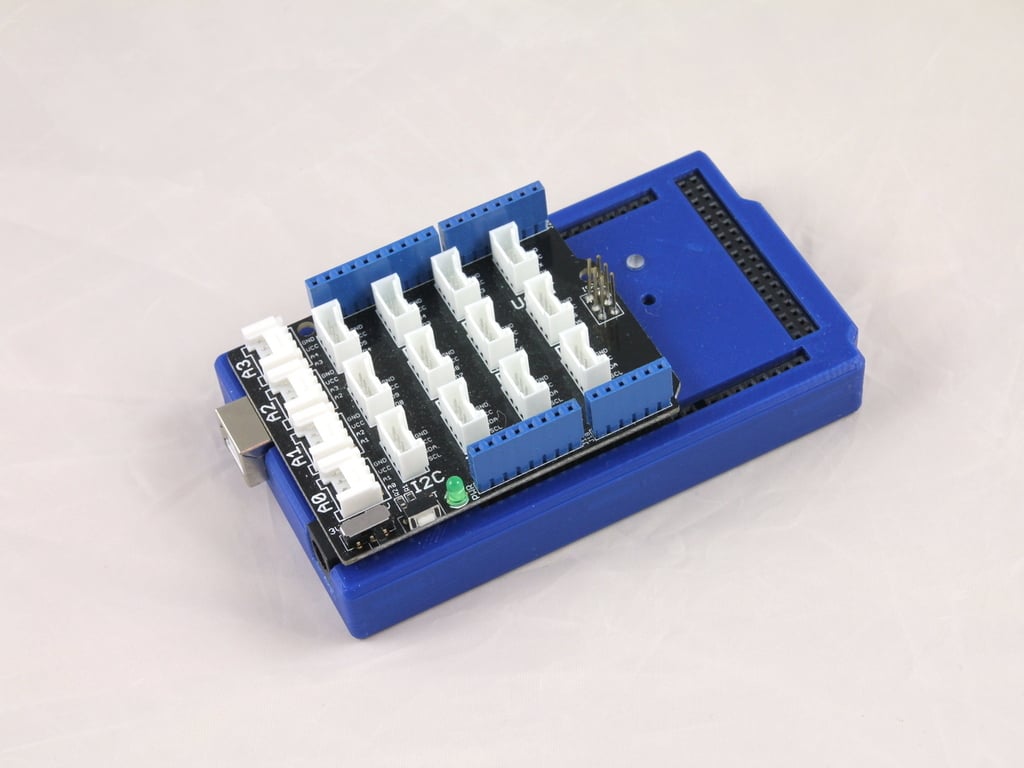 Gemütliches Gehäuse für Arduino Mega 2560 mit Schraubplatinenhalterung