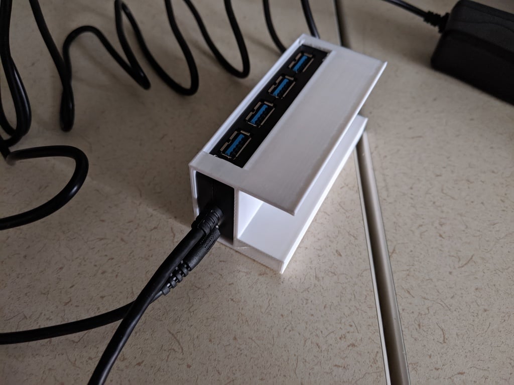 USB-Hub-Halter für die Tischmontage