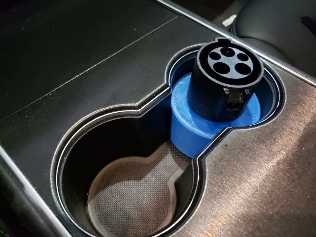 Tesla Model 3 Getränkehalter-Adapterhalter für Ladegerät