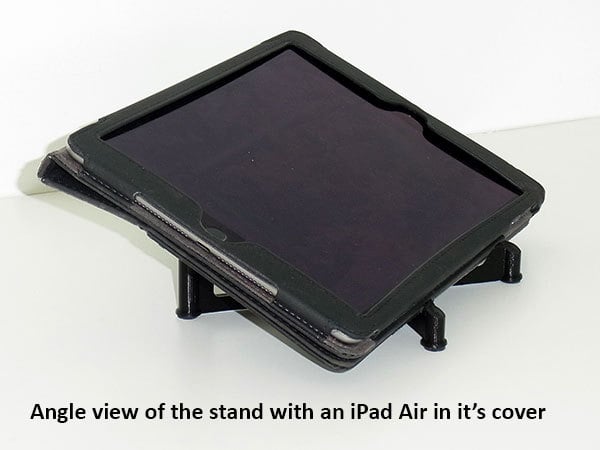 Moderner und leichter iPad-/Tablet-Ständer für den Schreibtisch