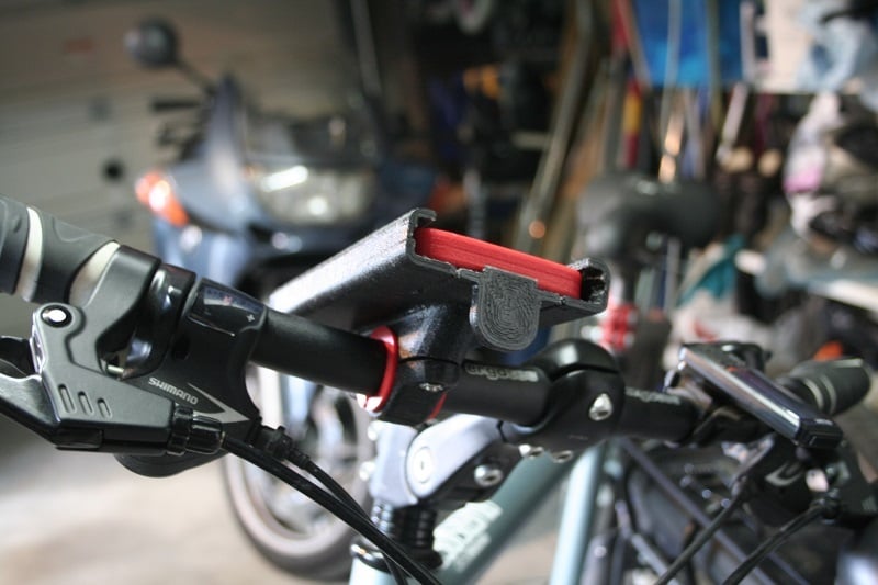 Fahrradhalterung für iPhone 6 mit Bumper Case