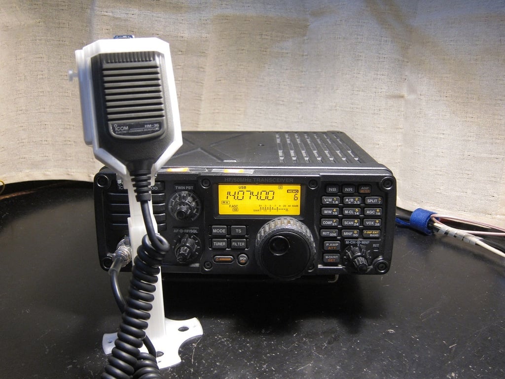Mikrofonständer für Handmikrofone für ICOM IC-7200