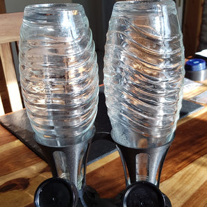 Doppelflaschenhalter Sodastream Crystal