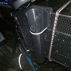 Fahrradkorb Angelrutenhalter für Camping und Fahrradtouren