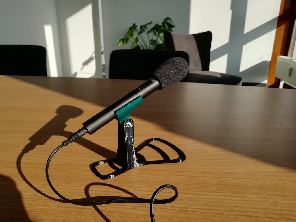 Verstellbarer Mikrofonhalter für Handmikrofon