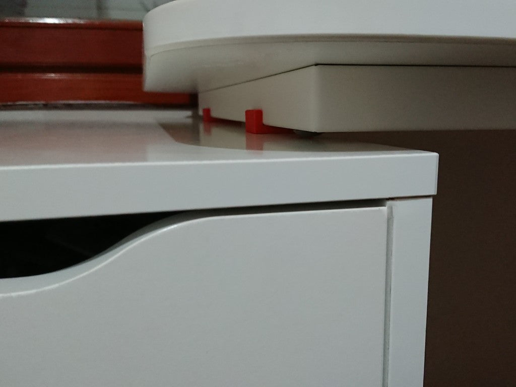 Montageteil für Ikea Bekant-Schreibtisch und Alex-Schublade