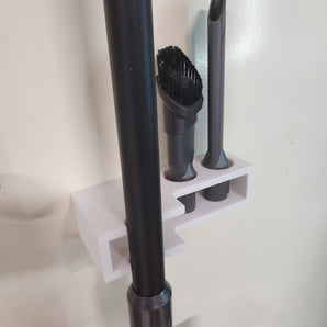 Wandhalterung für Dyson v7 Staubsauger mit Aufbewahrung für 2 Zubehörteile