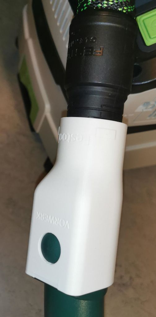 Festool Staubsauger-Schlauchadapter für Vorwerk Staubsammler