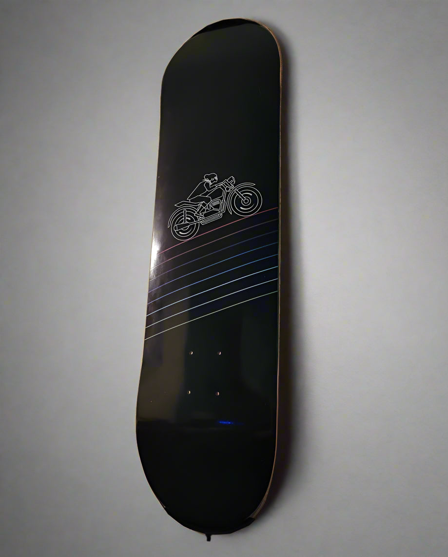 Skateboard-Deck-Wandmontage ohne Schrauben