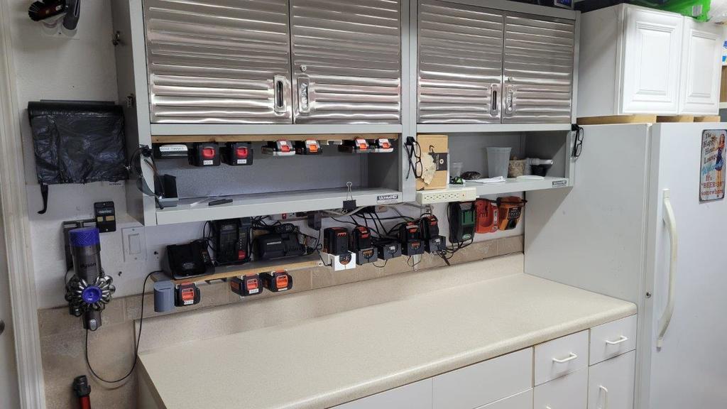 Wandhalterung für Black + Decker 40V Akku und Ladegerät