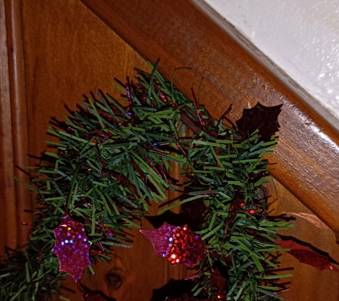 Paneelhaken zum Aufhängen von Weihnachtsgirlanden (Lametta)