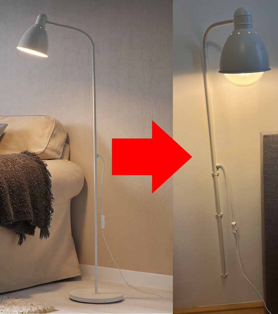 IKEA Lersta Lampe Wandmontage