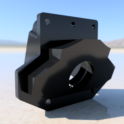 3D-druckbare Audi B9 A5/S5 Frontkamera-Montagehalterung für RS-Style-Grill