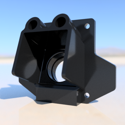 3D-druckbare Audi B9 A5/S5 Frontkamera-Montagehalterung für RS-Style-Grill