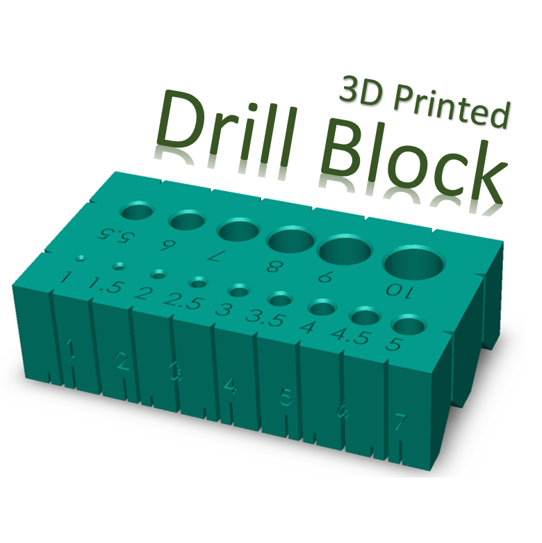 Günstige und einfache Bohranleitung: Drill Block