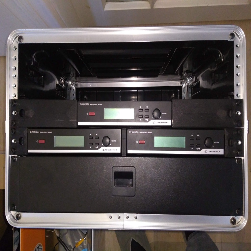 Rack-Montagehalterung für Sennheiser EM 10 Empfänger (XS Wireless) - (6 Stück)