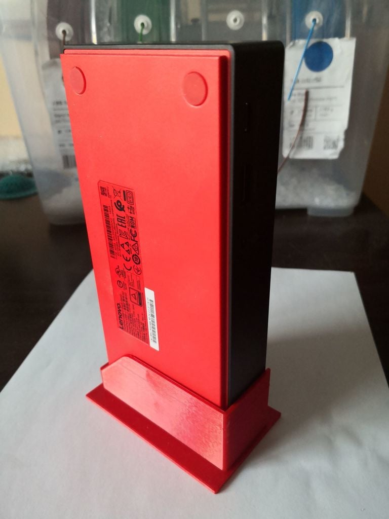 Vertikaler Ständer für Lenovo ThinkPad USB-C Dockingstation Gen 2